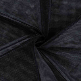 Tissu moustiquaire noir 300 cm