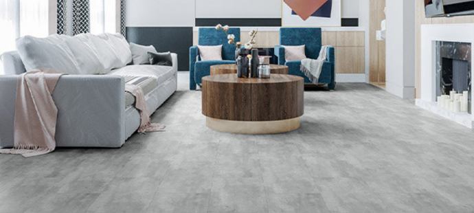 Dalle Pvc Clipsable Carreau De Ciment Gerflor Dalle et lame PVC carreau de ciment / carrelage / béton