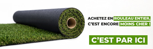 Gazon synthétique au rouleau