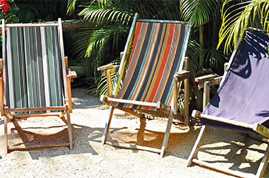 Toile de transat extérieur : quel tissu choisir pour transat, chilienne ?